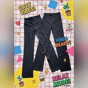 2 For $16 - Woman Black Yoga Pants